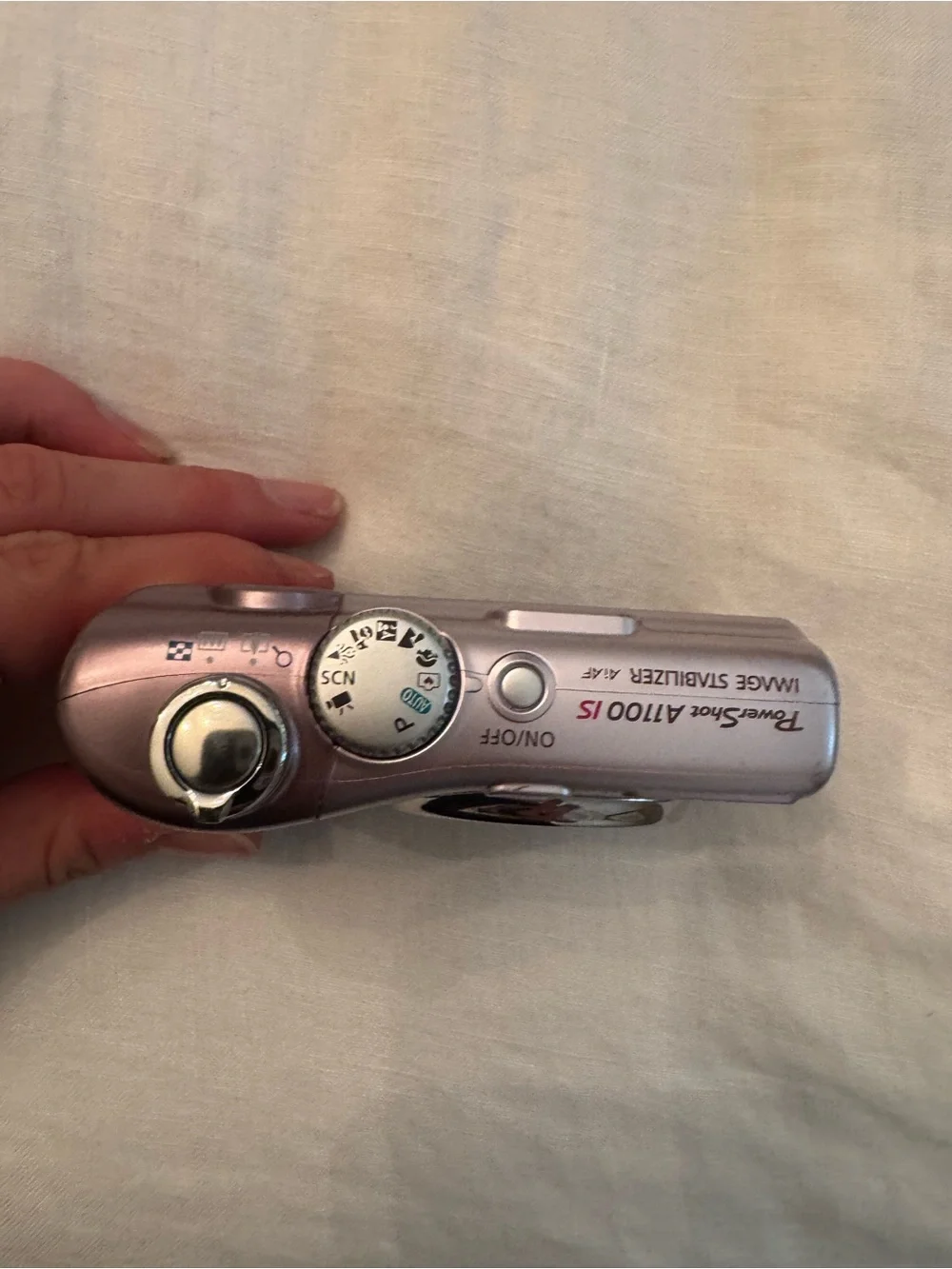 CANON POWERSHOT A1100 IS DIGITAL COMPACT - PINK